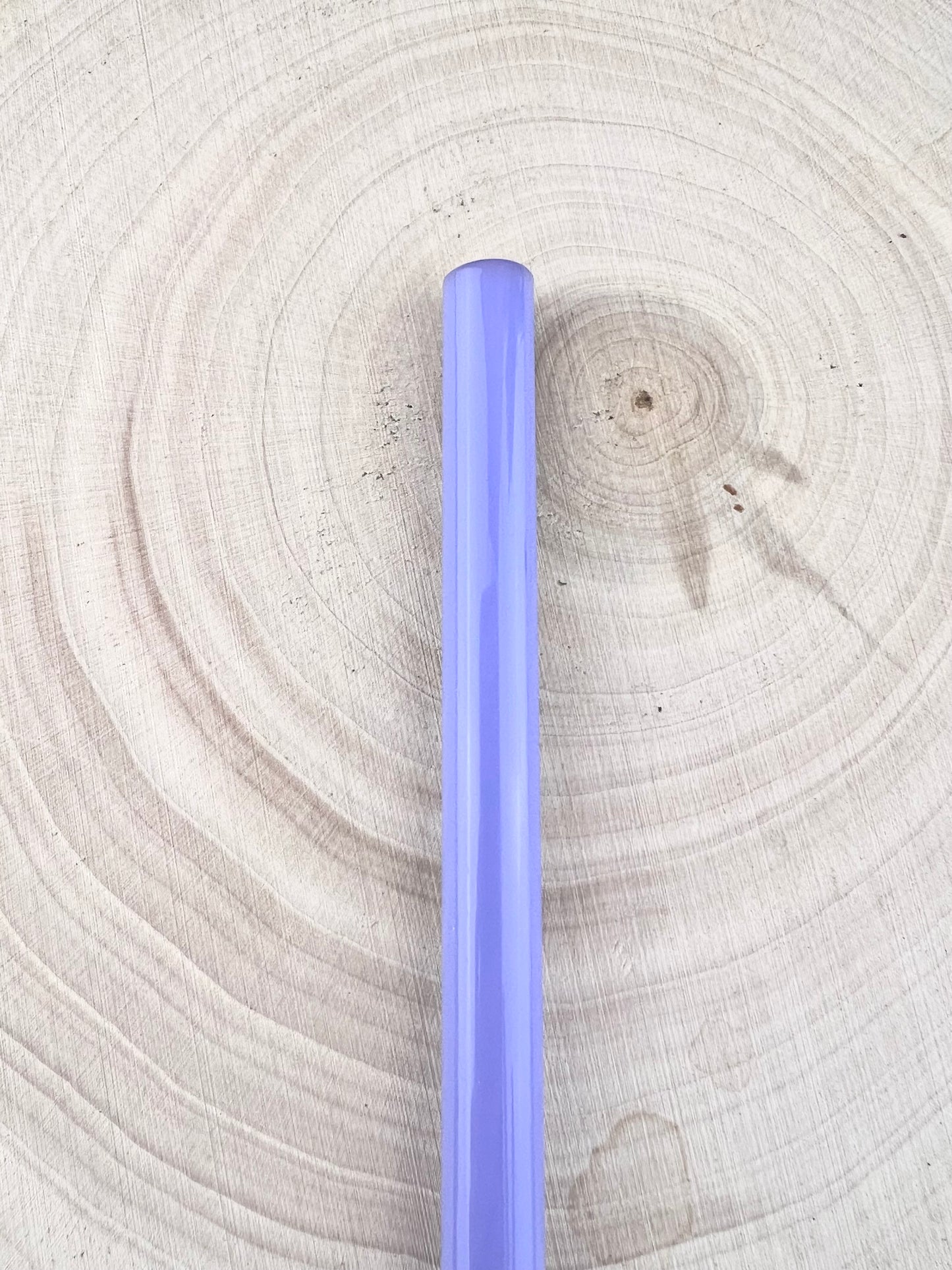 Milky Purple GLASS STRAW - Milky Purple Straws | Reusable Straws | Eco Friendly Straws | Tumbler Straws | Colored Straws | Glass Straws | Cocktail Straws