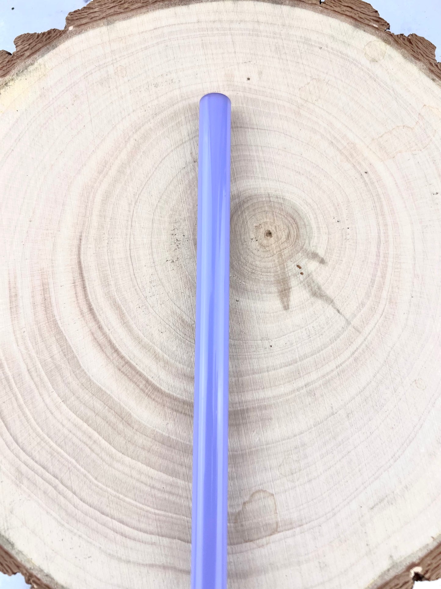 Milky Purple GLASS STRAW - Milky Purple Straws | Reusable Straws | Eco Friendly Straws | Tumbler Straws | Colored Straws | Glass Straws | Cocktail Straws