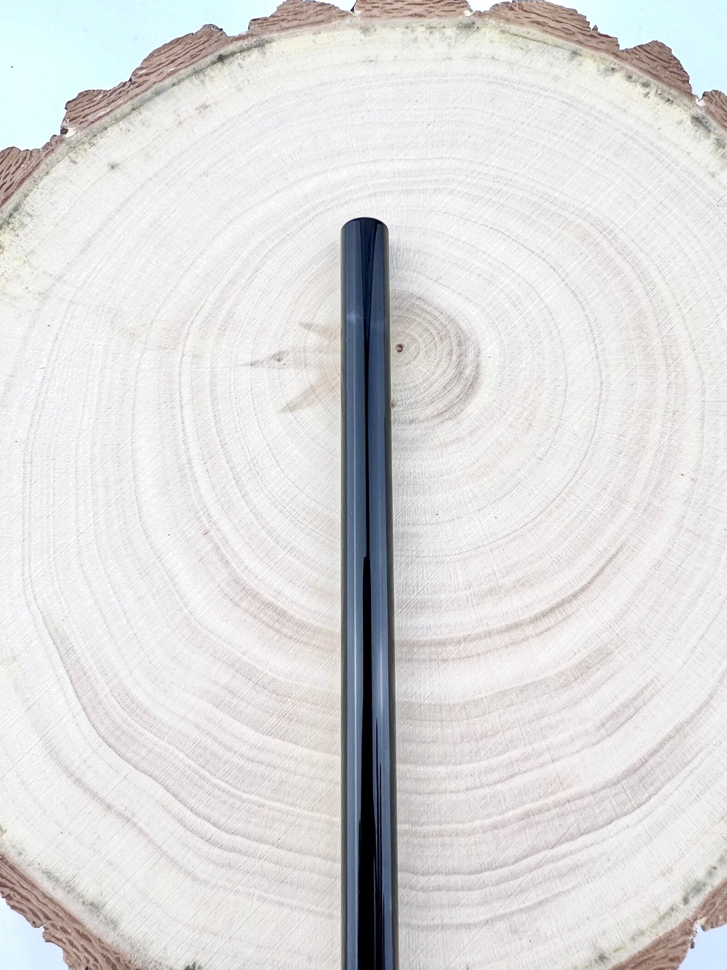 Black GLASS STRAW - Black Straws | Reusable Straws | Eco Friendly Straws | Tumbler Straws | Colored Straws | Glass Straws | Cocktail Straws