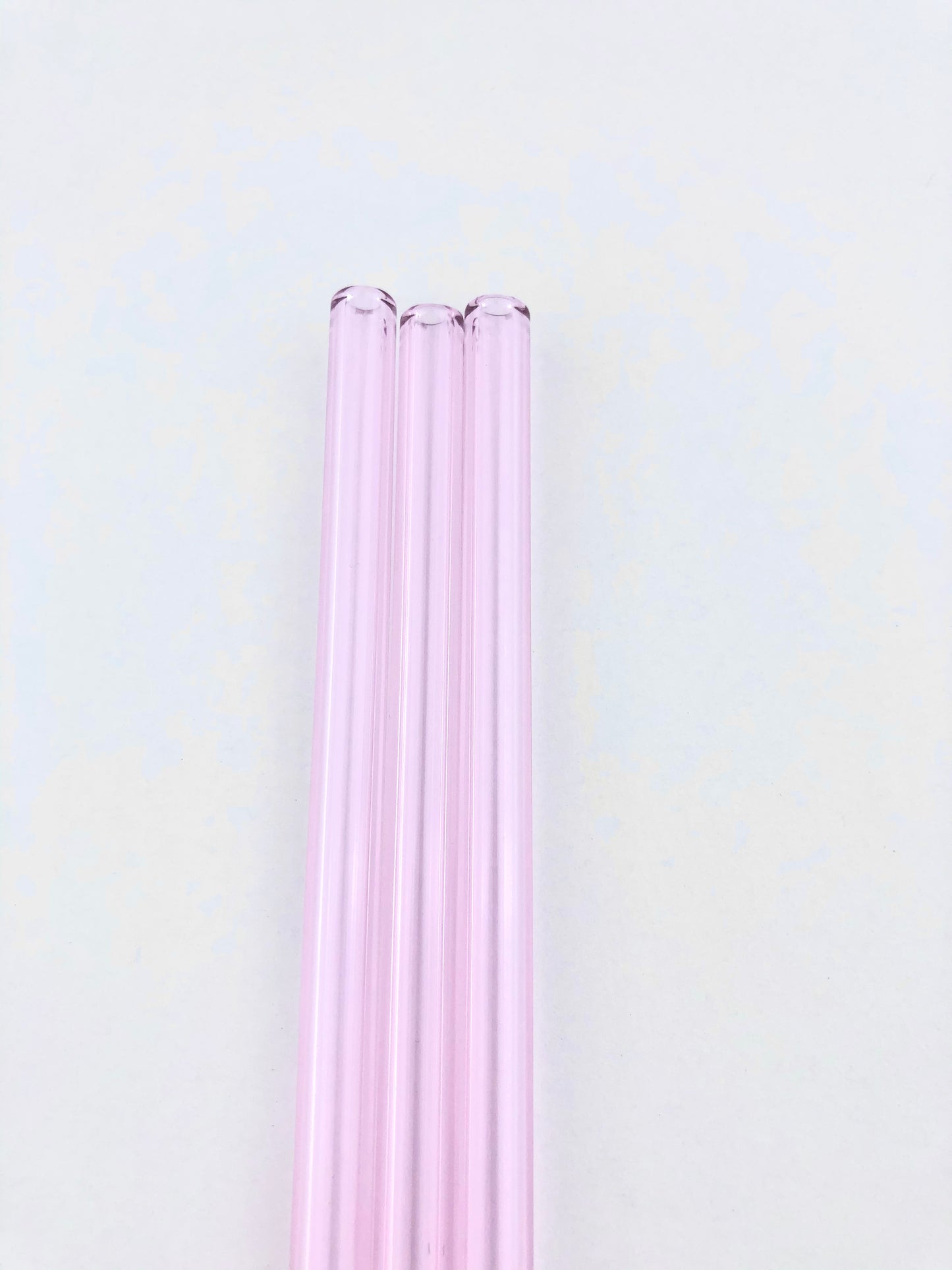 4 or 8 Pack of Pink Glass Straws - Pink STRAW Pack | Reusable Straws | Pink Straws | Party Favors | Straw Party Pack | Straw Packs